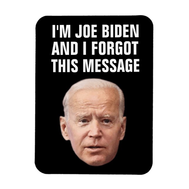 ÍMAN  FUNNY JOE BIDEN GRANDES MAGNETS DE FOTOGRAFIA (Vertical)
