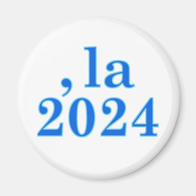 Íman Funny Kamala Harris Comma La 2024 (Frente)