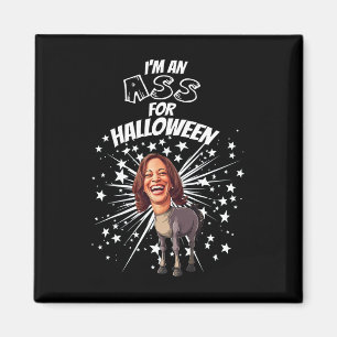 Íman Funny Kamala Harris Donkey Halloween Presidente Co