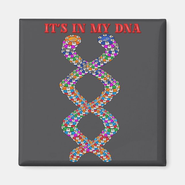 Íman Funny Ker Player Texas Holdem Casino Ker  (Frente)