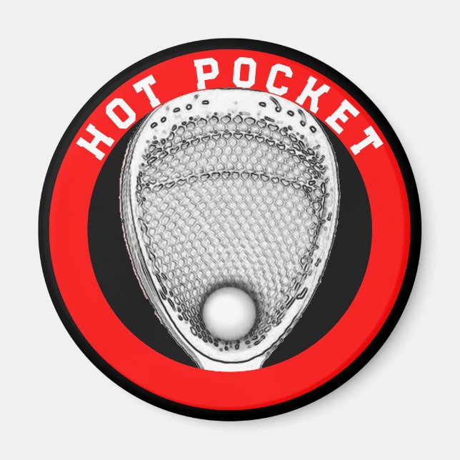 Íman Funny Lacrosse Goalie Gift (Frente)