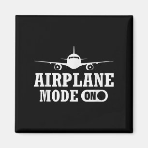 Íman Funny Lots Aviation Flight Airplane Lot Mode On Me