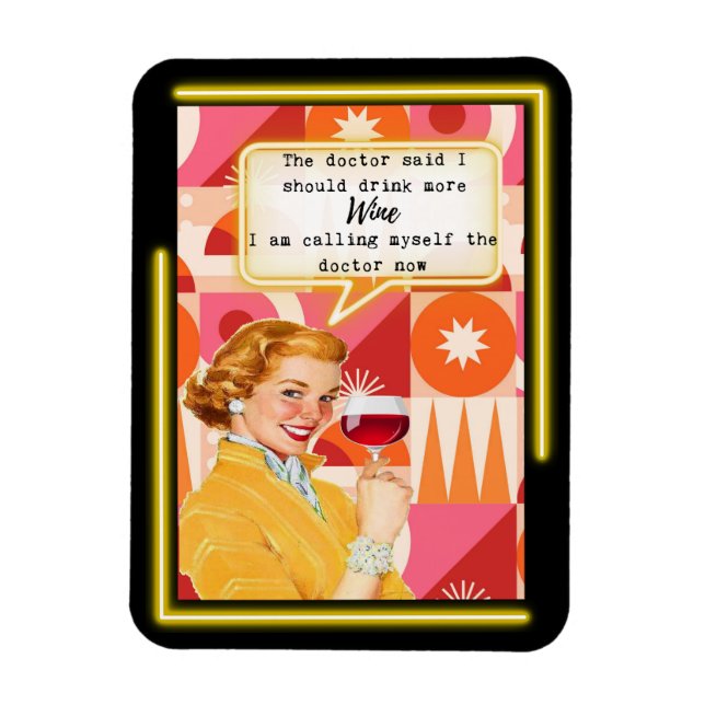 Íman Funny Magnet Best Friend Gift "Doctor" (Vertical)