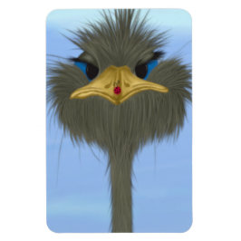 Íman Funny Ostrich George E O Bonitinho Ladybug