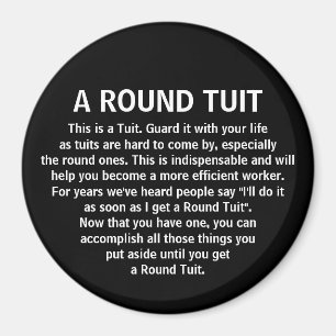 Íman Funny Procrastinator Office CoWorker Humor