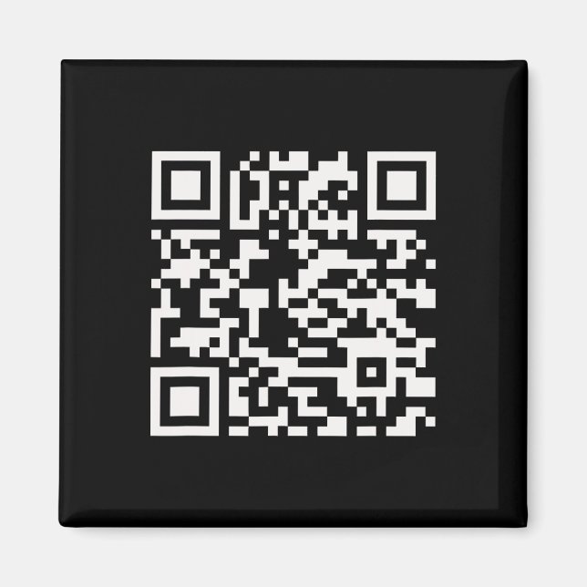 Íman Funny Qr Presidente Trump 4547 Dançando Movimentos (Frente)