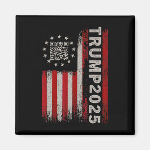 Íman Funny Qr Presidente Trump 4547 Tee Trump Dancing C