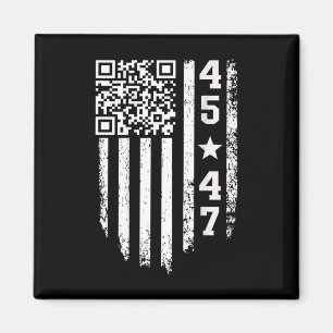 Íman Funny Qr Presidente Trump 4547 Trump Dancing Code