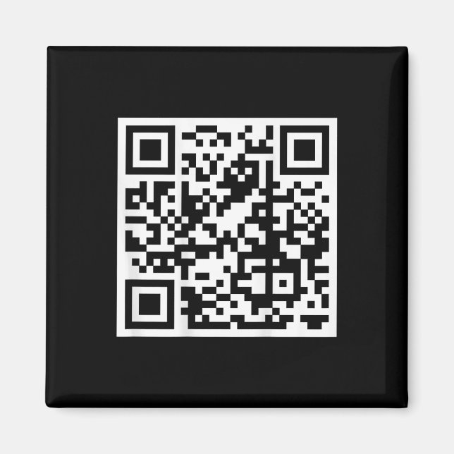Íman Funny Qr Presidente Trump 4547 Trump Dancing Code  (Frente)