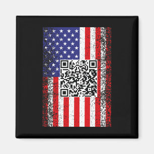 Íman Funny Qr Presidente Trump Code Dance