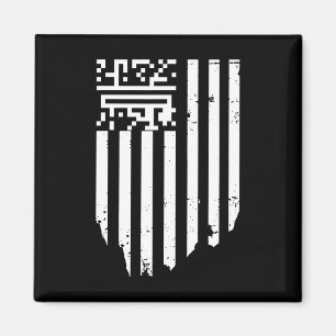 Íman Funny Qr Presidente Trump Dance Code