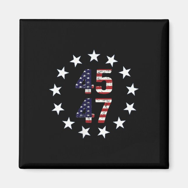 Íman Funny Qr Presidente Trump Dance Code (Frente)