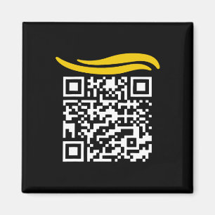 Íman Funny Qr Presidente Trump Dance Code 1