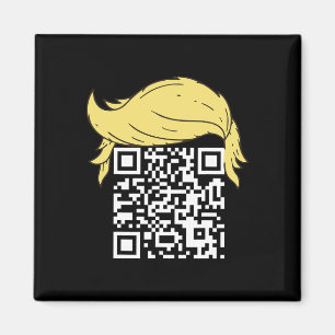 Íman Funny Qr Presidente Trump Dance Code 2