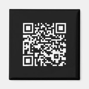 Íman Funny Qr Presidente Trump Dance Code (em Byck)