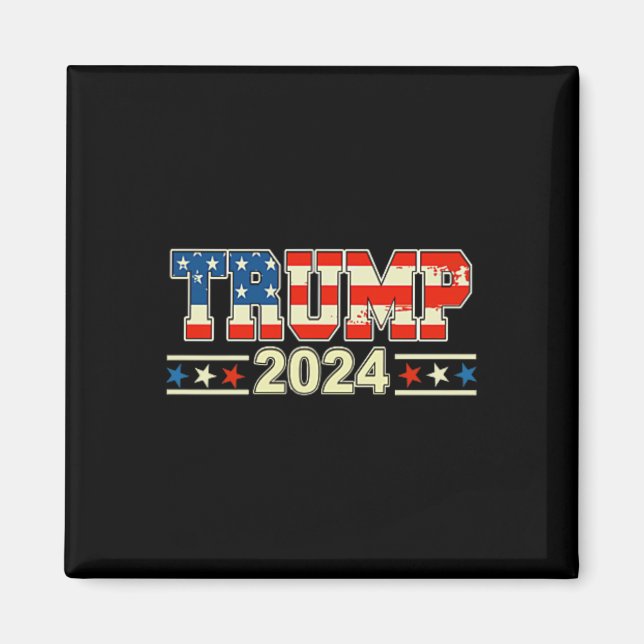 Íman Funny Qr Presidente Trump Dance Code (em Byck) 2 (Frente)