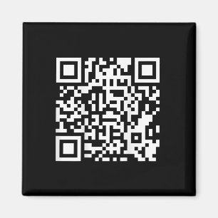 Íman Funny Qr Presidente Trump Dance Code (em Byck) 5