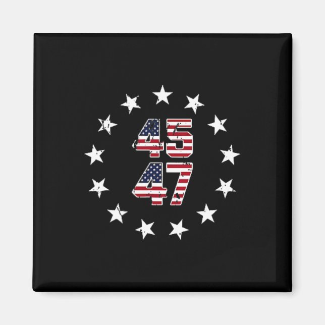 Íman Funny Qr Presidente Trump Dance Code (em Byck) 7 (Frente)