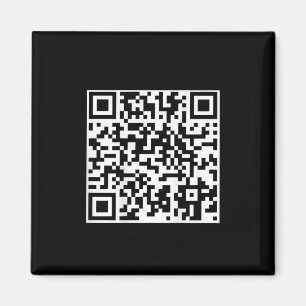 Íman Funny Qr Presidente Trump Dance Code (no verso)
