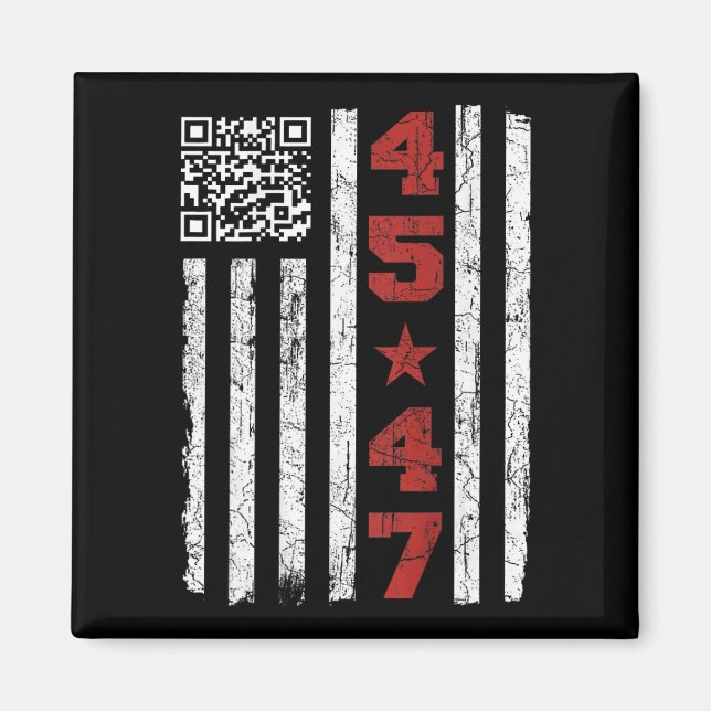 Íman Funny Qr Presidente Trump Dance Code Trump 4547 (e (Frente)