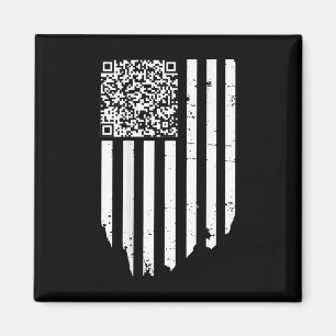 Íman Funny Qr Scan Code Presidente Trump 4547 Trump Dan