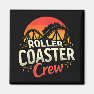 Íman Funny Roller Porta copos Crew Amusement Park Rolle