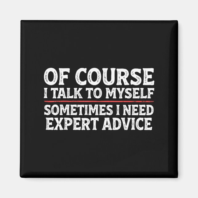 Íman Funny Sarcastic Dad Joke Grandpa Of Course I Talk  (Frente)