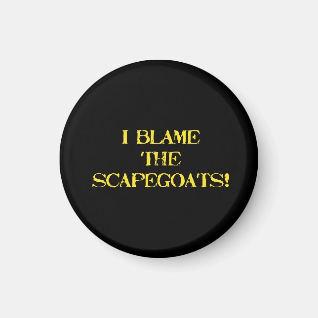 Íman Funny Scapegoat Quote A Bold Statement on Blame (Frente)