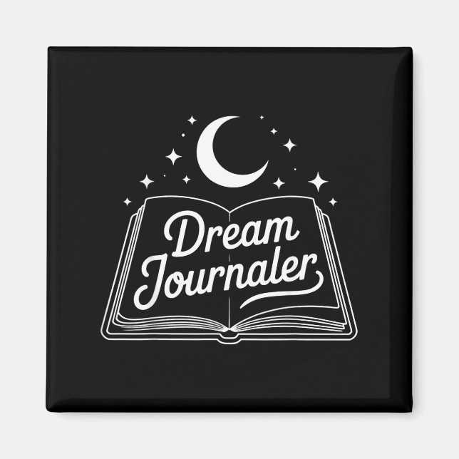 Íman Funny Sleep Hygiene Dream Journaling Status Symbol (Frente)