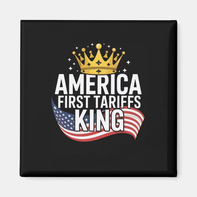 Íman Funny Tarifa De Trump Funciona Tarifa De Mercado D (Frente)