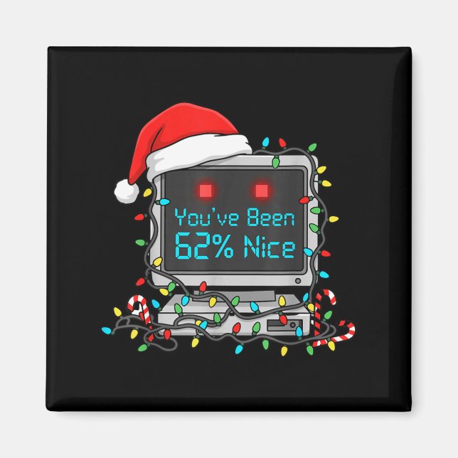 Íman Funny Tech Christmas Geek Ai Holiday Humor Nerd Sh (Frente)