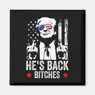 Íman Funny Trump 2024 Hes Back Es Trump 2025