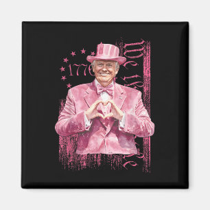 Íman Funny Trump 45 47 Presidente Cardíaco Forma Fita R