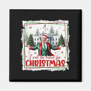 Íman Funny Trump Daddys volta ao Natal 2024-2028