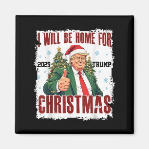 Íman Funny Trump Daddys volta ao Natal 2024-2028