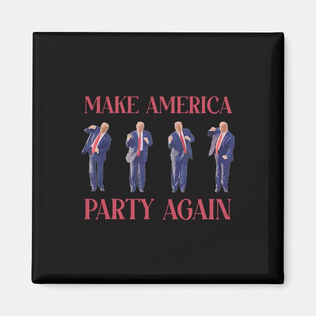 Íman Funny Trump Dancing (Frente)