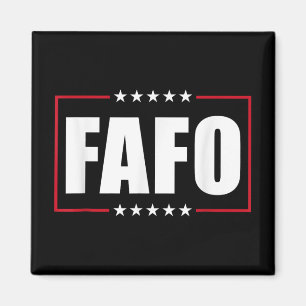 Íman Funny Trump Fafo Republicano 47 Trump Fafo F por a
