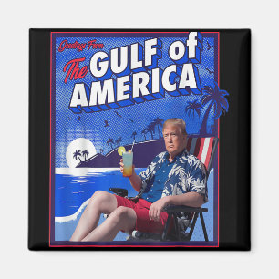 Íman Funny Trump Golfo Da América