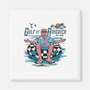 Íman Funny Trump Golfo Dos Eua América 2025 Trump Merch