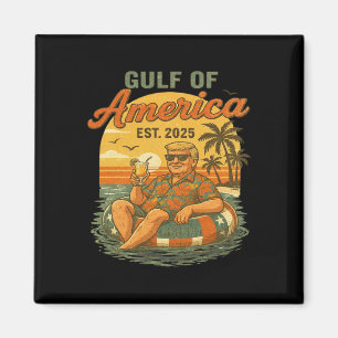 Íman Funny Trump Golfo Dos Eua América 2025 Trump Merch
