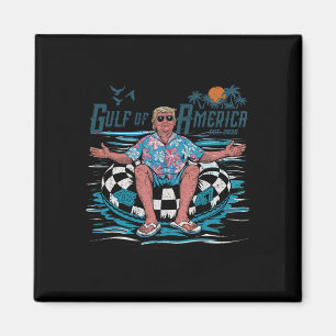 Íman Funny Trump Golfo Dos Eua América 2025 Trump Merch