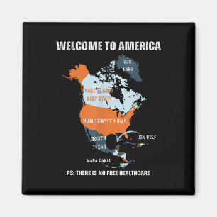 Íman Funny Trump Groelândia Canal do Panamá Canadá Méxi