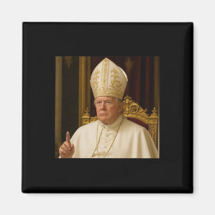 Íman Funny Trump Pope Meme Gear Vaticano Católico Repúb
