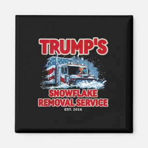 Íman Funny Trump Snowflake Remoção 2024 Eleição Hilari