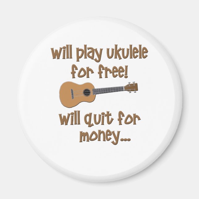 Íman Funny Ukulele (Frente)