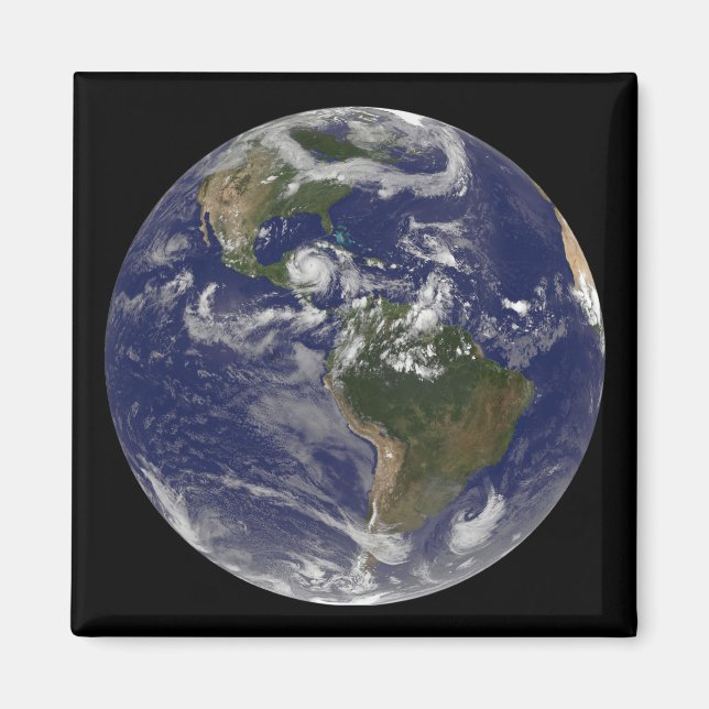 Íman Furacão Dean se aproxima da Península de Yucatan (Frente)