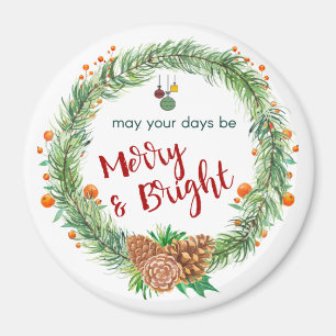 Íman Fúria de Natal Feliz e brilhante