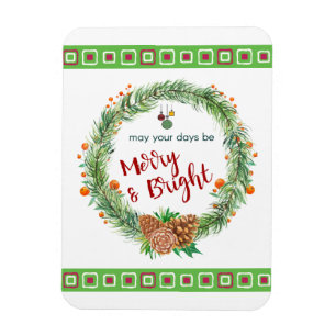 Íman Fúria de Natal Feliz e brilhante