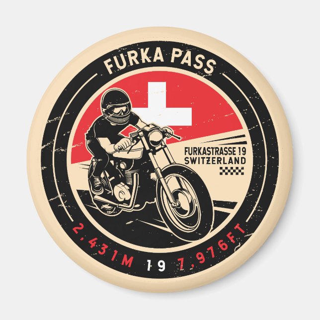 Íman Furka Pass | SUIÇA | Motociclos (Frente)