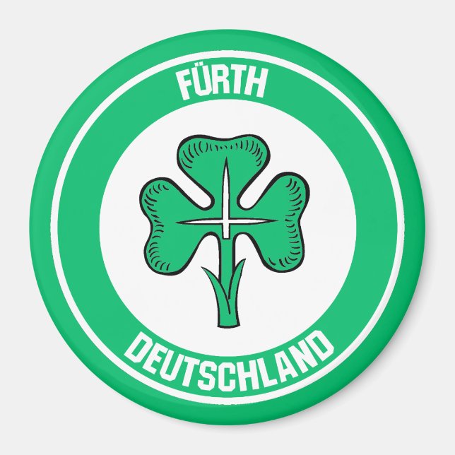 Íman Fürth Round Emblem (Frente)